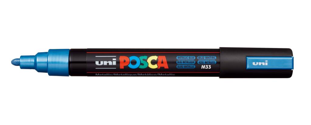 Marker Uni Pc 5m Posca Metallic Plavi A Shop Hr